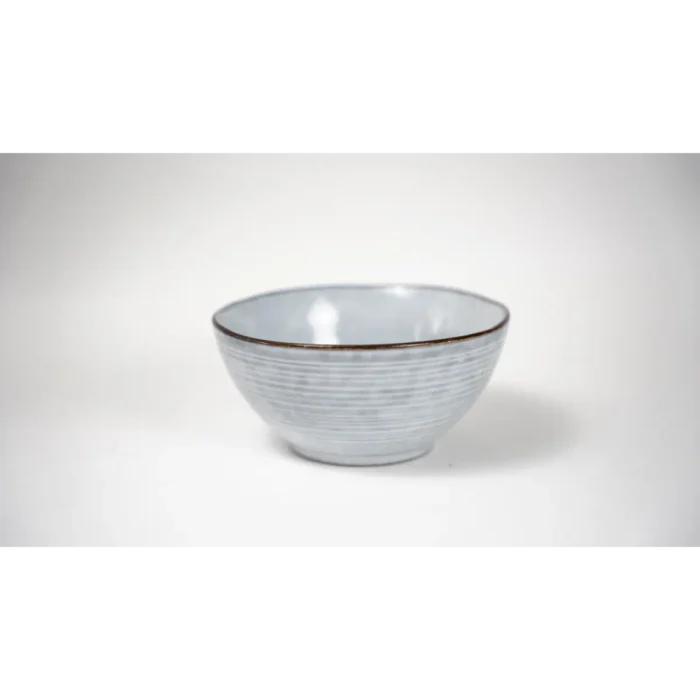 Blue Gridded Bowls