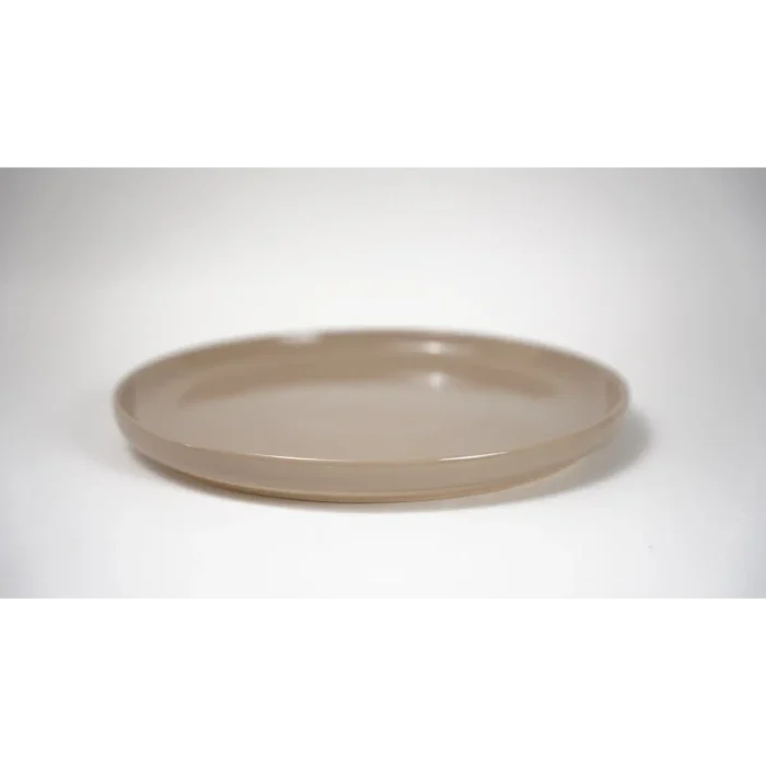 Brown Sand Dinner Plate Japanese Style