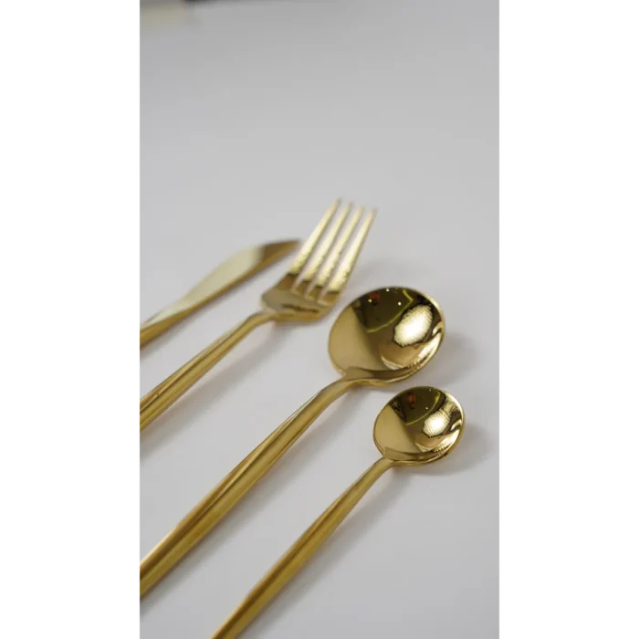 Cutlery Set (Gold)