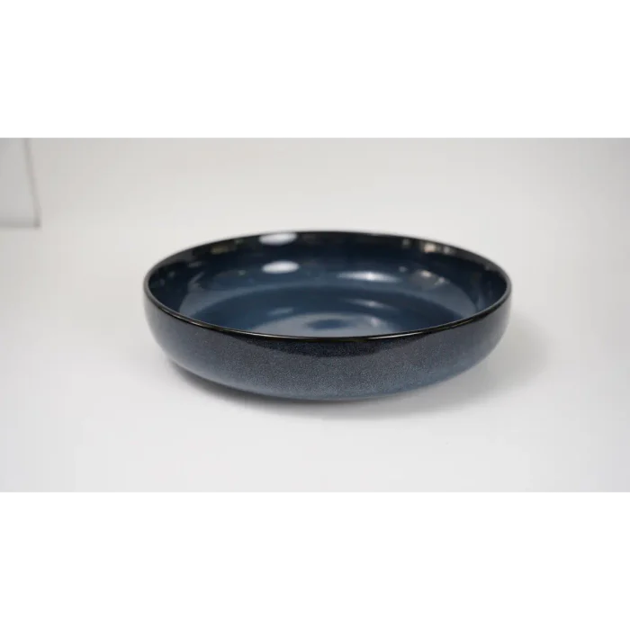 Large Blue Serving Bowl