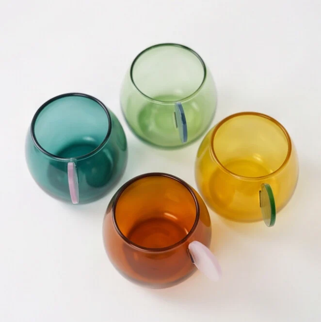 Light Amber Borosilicate Coffee Cup