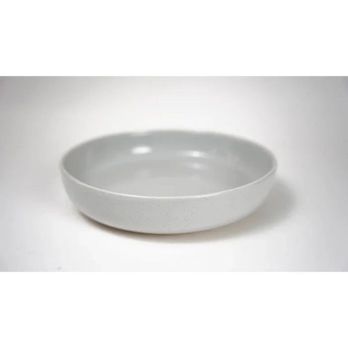 Light Gray Sand Japanese Style Deep Plates