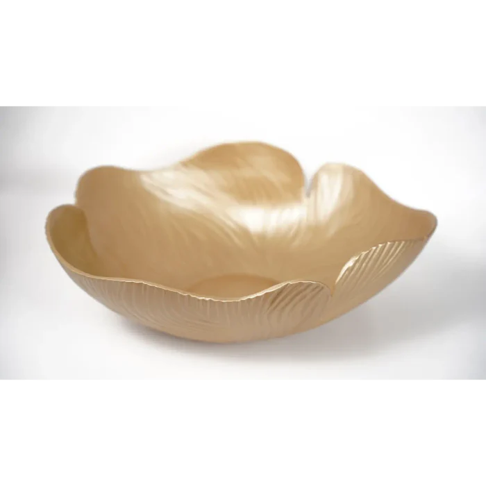 Petal Shaped (Gold)