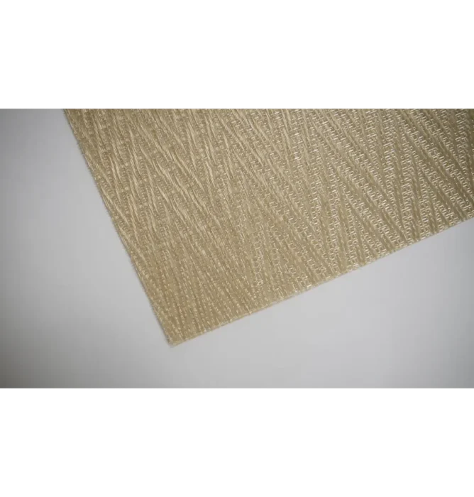 Rectangular Gold Chevron Sous-Plats