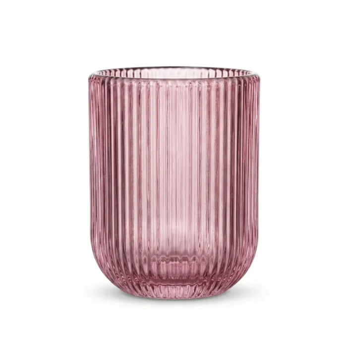 Set of 2 Tumbler Glass Cup (Pink)