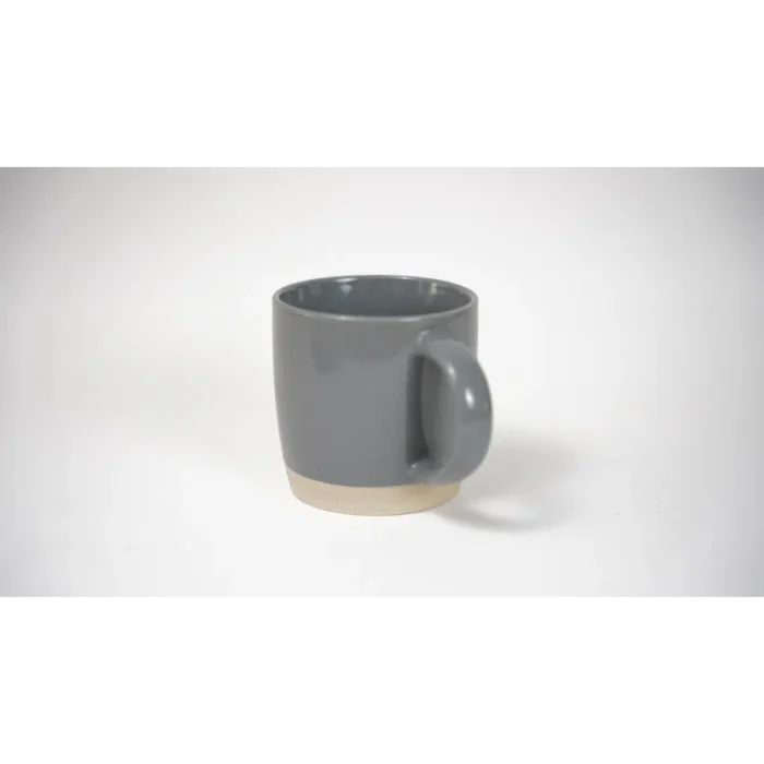 Set of 6 300ml Gray Mugs
