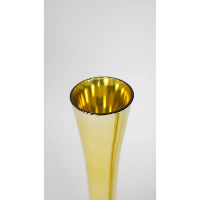 Set of Two: Stemless Champagne Crystal Glass Set (Gold)